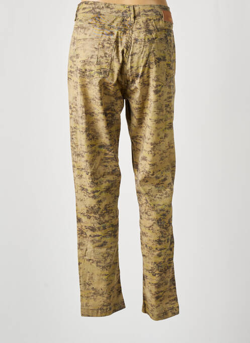 Pantalon slim beige EVA KAYAN pour femme