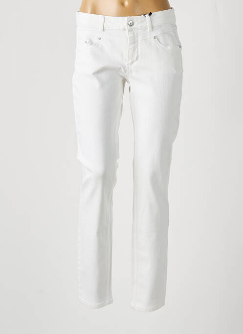 Pantalon slim blanc OUI pour femme