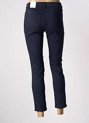 Pantalon 7/8 stretch taille basse bleu OUI femme