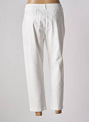 Pantalon 7/8 stretch taille normale blanc GUS femme