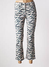 Pantalon 7/8 stretch taille normale gris MARC AUREL femme