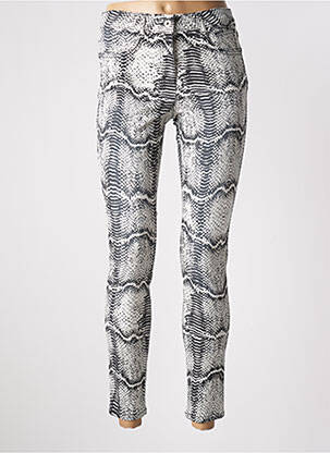 Pantalon 7/8 stretch taille normale noir MARC AUREL femme