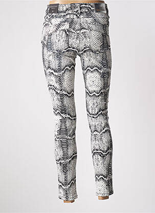 Pantalon 7/8 stretch taille normale noir MARC AUREL femme
