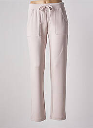 Jogging slim taille normale beige ÉTYMOLOGIE femme
