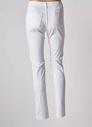 Pantalon slim taille basse taille basse blanc LCDN femme