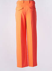 Pantalon flare orange LOLA CASADEMUNT pour femme seconde vue