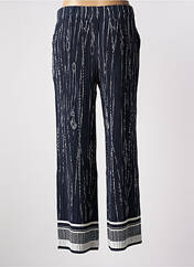 Pantalon large bleu LEO & UGO pour femme seconde vue