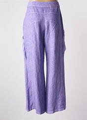 Pantalon large violet ELISA CAVALETTI pour femme seconde vue