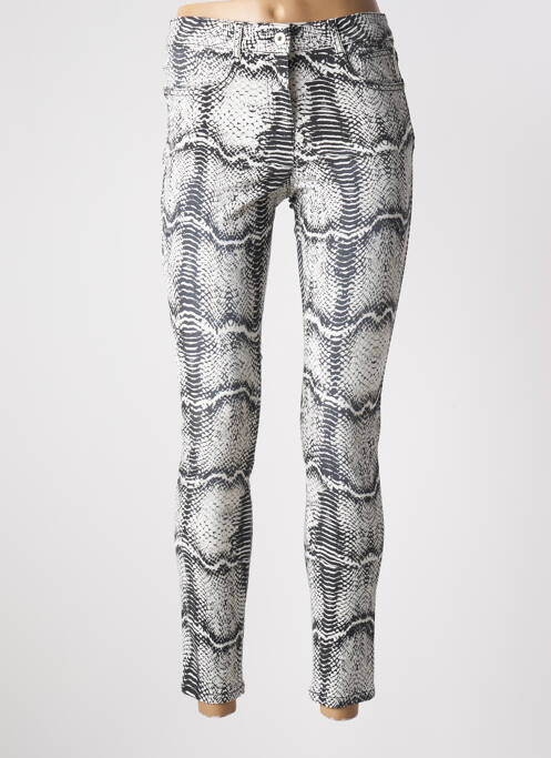 Pantalon 7/8 stretch taille normale noir MARC AUREL femme