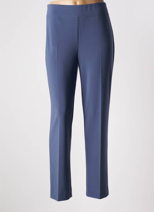 Pantalon droit bleu JOSEPH RIBKOFF pour femme