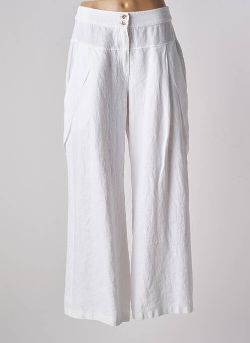 Pantalon large blanc ELISA CAVALETTI pour femme