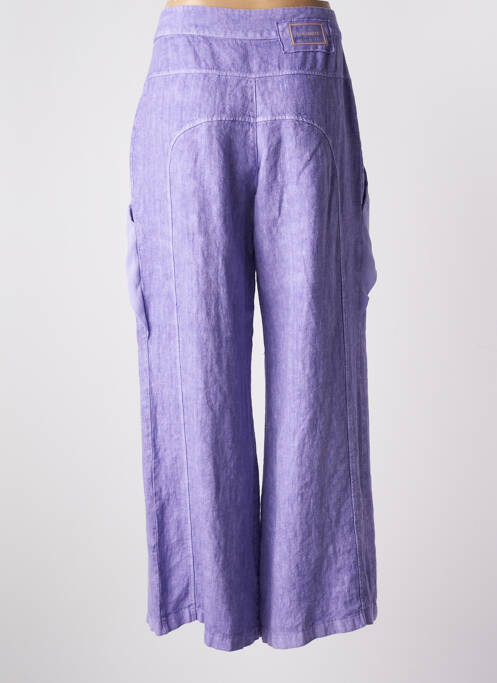 Pantalon large violet ELISA CAVALETTI pour femme