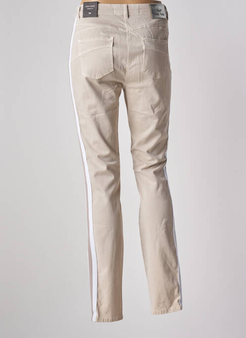 Pantalon slim beige MARC AUREL pour femme