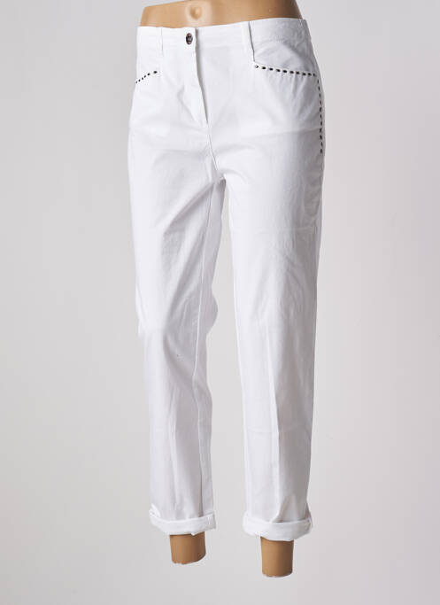 Pantalon slim blanc FUEGO WOMAN pour femme