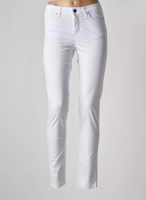 Pantalon slim blanc LCDN pour femme