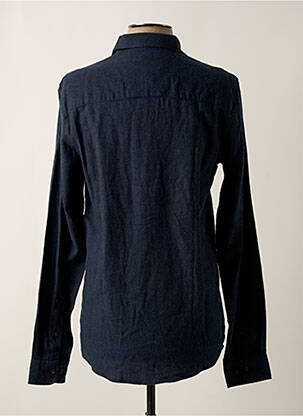 Chemise manches longues manches longues bleu SOLID homme