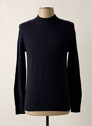 Pull manches longues manches longues bleu EDC homme