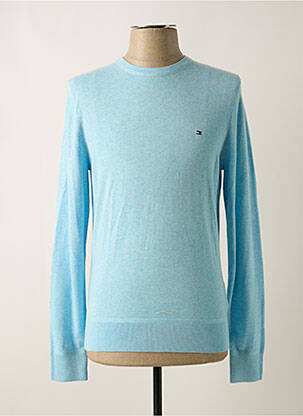 Pull bleu TOMMY HILFIGER pour homme