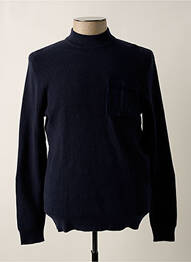 Pull manches longues manches longues bleu EDC homme