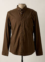 Chemise manches longues marron ESPRIT pour homme seconde vue