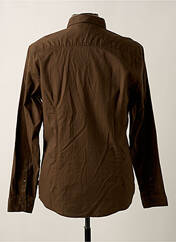 Chemise manches longues marron ESPRIT pour homme seconde vue