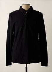 Polo noir FRED PERRY pour homme seconde vue