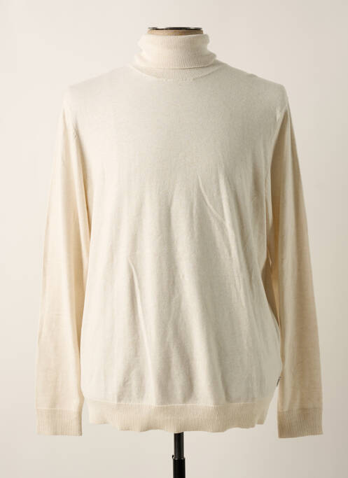 Pull col roulé beige ESPRIT pour femme