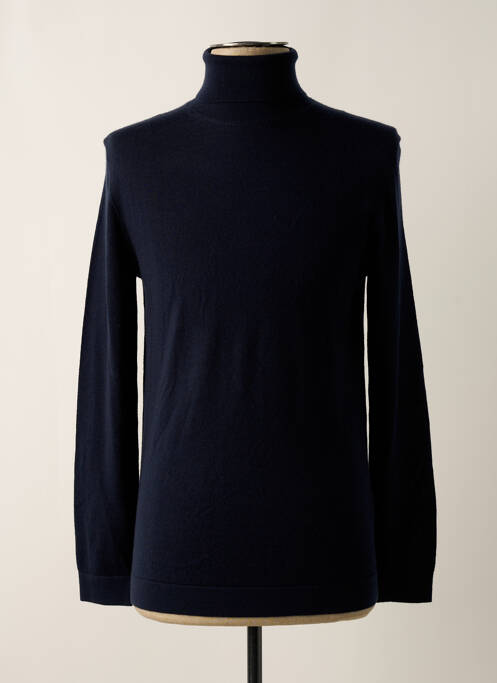 Pull col roulé bleu clair ESPRIT pour homme