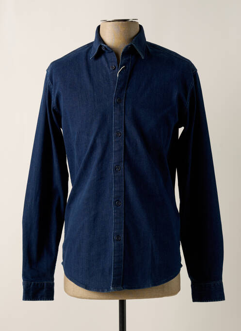 Chemise manches longues bleu ESPRIT pour homme