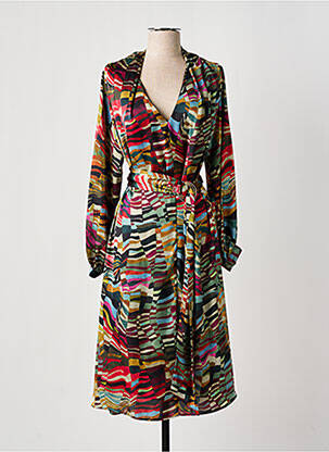 Robe mi-longue vert IMPERIAL femme