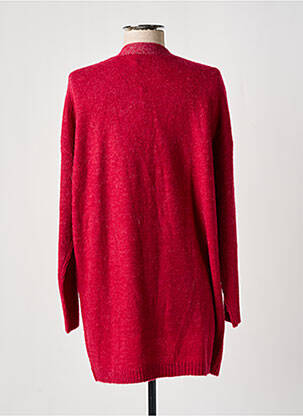Gilet manches longues stretch rouge DIPLODOCUS femme