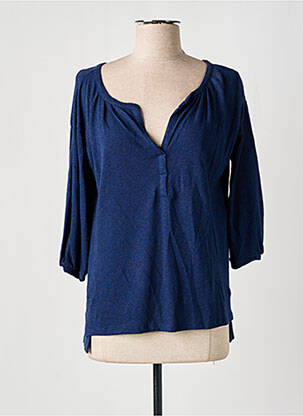 T-shirt manches 3/4 manches 3/4 bleu ESPRIT femme