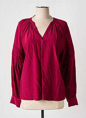 Blouse manches longues manches longues rose ESPRIT femme