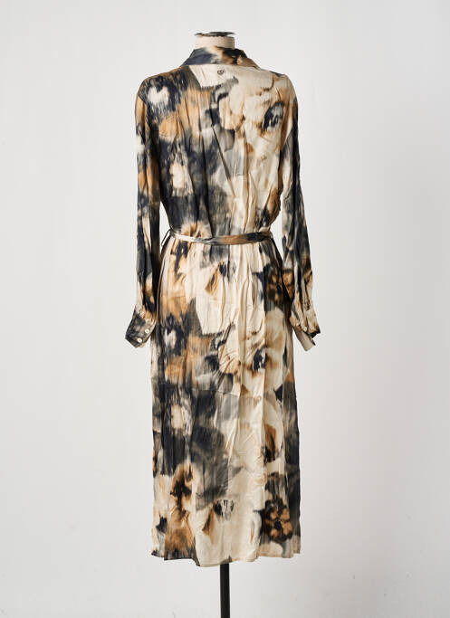 Robe longue beige PLEASE pour femme