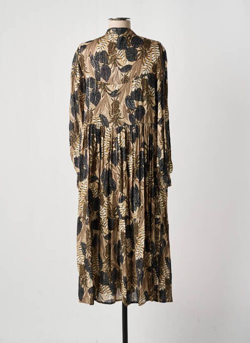 Robe longue beige IMPERIAL pour femme