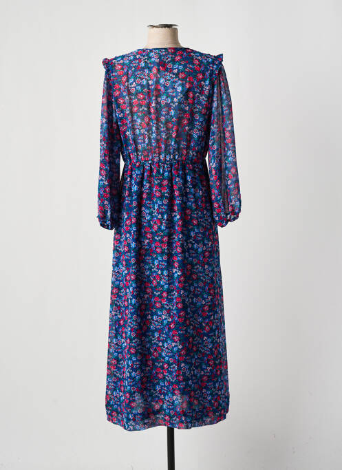 Robe longue bleu GRACE & MILA pour femme