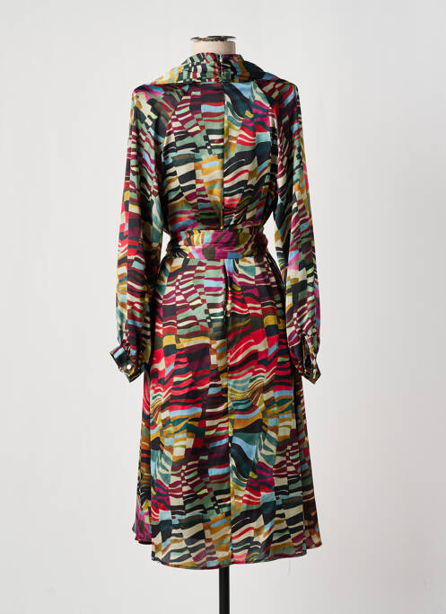 Robe mi-longue vert IMPERIAL pour femme