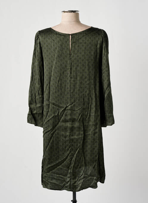 Robe mi-longue vert GRACE & MILA femme