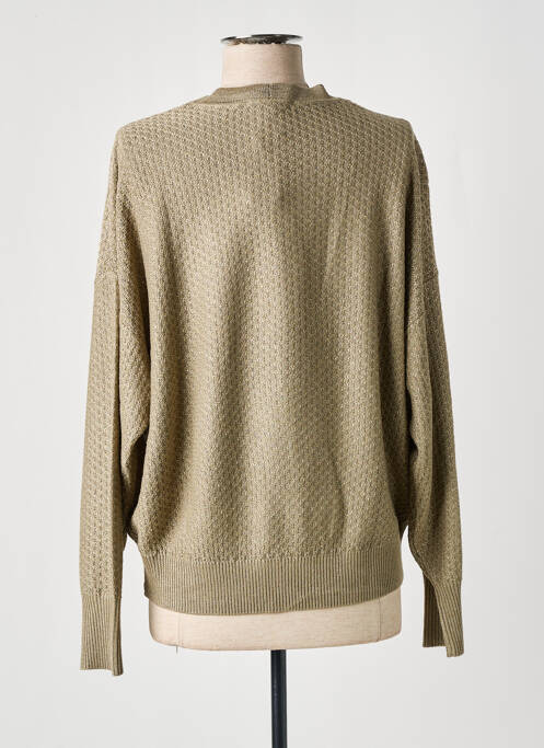 Gilet manches longues vert ESPRIT pour femme