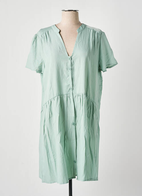 Robe mi-longue vert GRACE & MILA pour femme