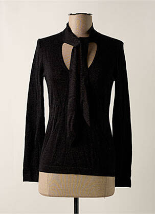 Top stretch manches longues noir ESPRIT femme