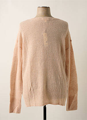 Pull coupe droite manches longues rose ESPRIT femme
