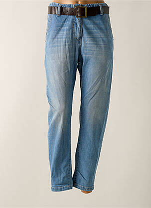 Jeans coupe droite taille normale taille normale bleu PLEASE femme