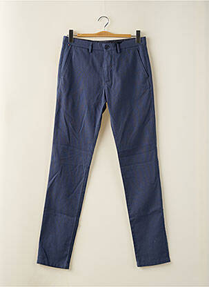 Pantalon chino poches taille normale bleu TOMMY HILFIGER homme
