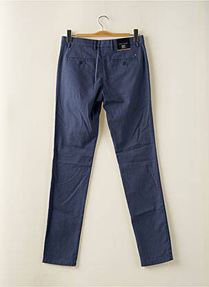 Pantalon chino poches taille normale bleu TOMMY HILFIGER homme