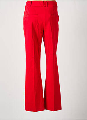 Pantalon chino tissage popeline taille normale rouge ESPRIT femme