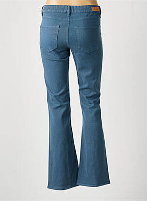 Pantalon flare taille normale taille normale bleu HAPPY femme