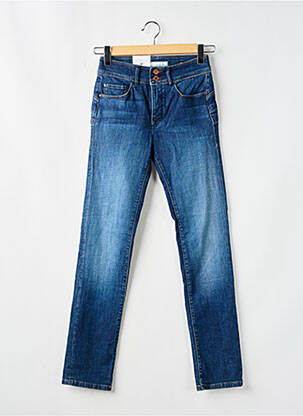 Jeans coupe slim tissage brut taille normale bleu SALSA femme