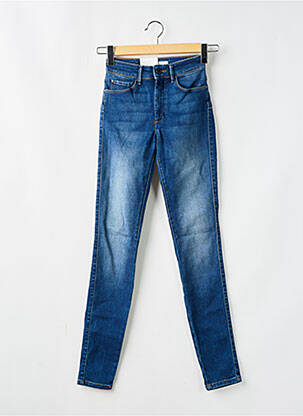 Jeans coupe slim tissage brut taille normale bleu SALSA femme