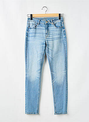 Jeans coupe slim tissage brut taille normale bleu NAGEV femme